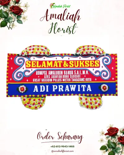 Karangan Bunga Ucapan Selamat bojongmanggu